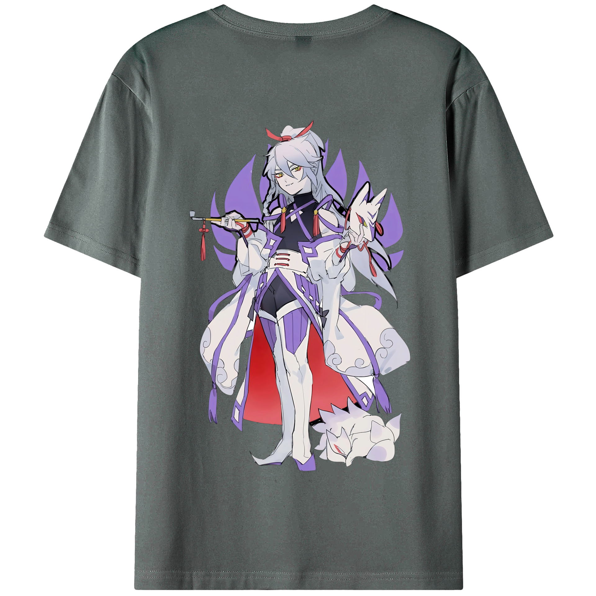 （画像用） 妖怪ウォッチ Yo-kai Watch 綿100％半袖Tシャツ（背面プリント）